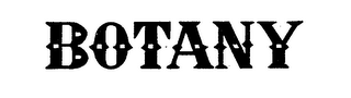 BOTANY logo