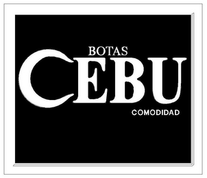 BOTAS CEBU COMODIDAD logo