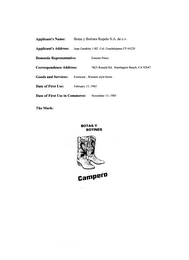 BOTAS Y BOTINES CAMPERO logo