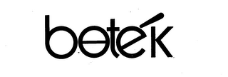 BOTEK logo