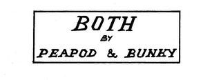 BOTH BY PEAPOD & BUNKY logo