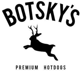 BOTSKY'S PREMIUM HOTDOGS logo