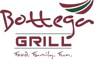 BOTTEGA GRILL FOOD. FAMILY. FUN. logo