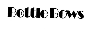 BOTTLE BOWS logo