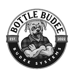 BOTTLE BUDEE BUDEE SYSTEMS EST. 2022 logo