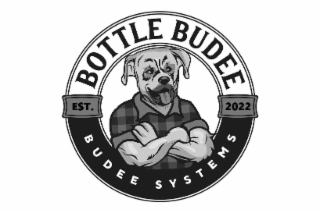 BOTTLE BUDEE EST. 2022 BUDEE SYSTEMS logo