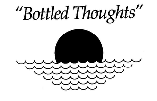 "BOTTLED THOUGHTS" logo
