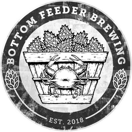 BOTTOM FEEDER BREWING EST. 2018 logo