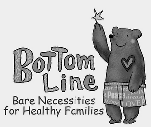 BOTTOM LINE BARE NECESSITIES FOR HEALTHY FAMILIES logo