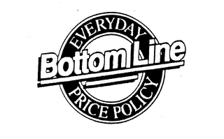 BOTTOM LINE EVERYDAY PRICE POLICY logo