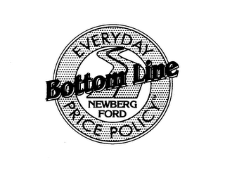 BOTTOM LINE EVERYDAY PRICE POLICY NEWBERG FORD logo