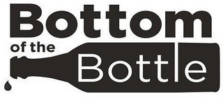 BOTTOM OF THE BOTTLE logo