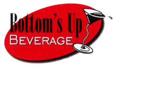 BOTTOM'S UP BEVERAGE logo