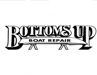 BOTTOMS UP BOAT REPAIR logo