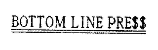 BOTTON LINE PRE$$ logo
