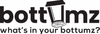BOTTUMZ WHAT’S IN YOUR BOTTUMZ? WHAT’S IN YOUR BOTTUMZ? logo