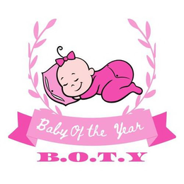 B.O.T.Y. BABY OF THE YEAR logo