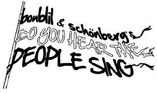 BOUBLIL & SCHÖNBERG'S DO YOU HEAR THE PEOPLE SING logo