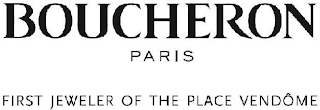 BOUCHERON PARIS FIRST JEWELER OF THE PLACE VENDÔME logo