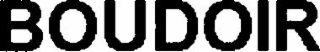 BOUDOIR logo
