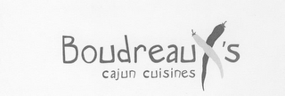 BOUDREAUX'S CAJUN CUISINES logo