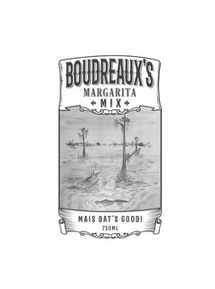 BOUDREAUX'S MARGARITA MIX MAIS DAT'S GOOD! 750ML logo