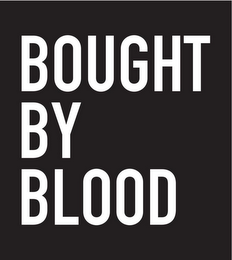 BOUGHT BY BLOOD logo