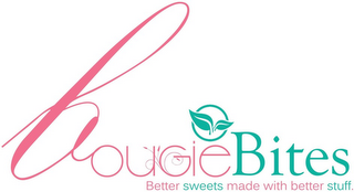 BOUGIE BITES BETTER SWEETS MADE WITH BETTER STUFF logo