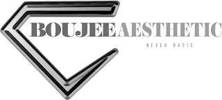 BOUJEE AESTHETIC NEVER BASIC logo