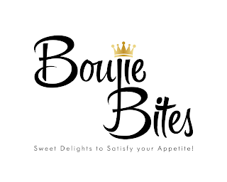 BOUJIE BITES SWEET DELIGHTS TO SATISFY YOUR APPETITE logo