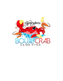 BOUJIE CRAB NEW ORLEANS CAJUN STYLE logo