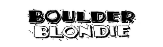 BOULDER BLONDIE logo