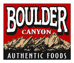 BOULDER CANYON AUTHENTIC FOODS logo