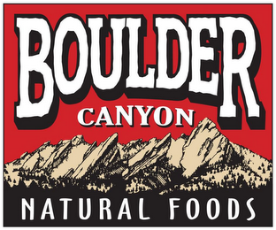 BOULDER CANYON NATURAL FOODS logo