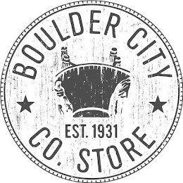 BOULDER CITY CO. STORE EST. 1931 logo