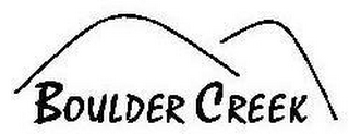 BOULDER CREEK logo