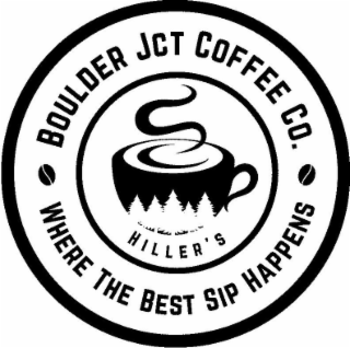 BOULDER JCT COFFEE CO. WHERE THE BEST SIP HAPPENS HILLER'S logo
