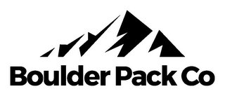 BOULDER PACK CO logo