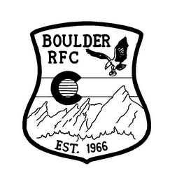 BOULDER RFC C EST. 1966 logo