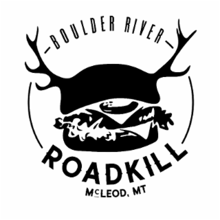 BOULDER RIVER ROADKILL MCLEOD, MT logo