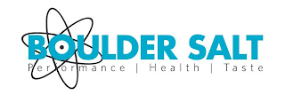 BOULDER SALT PERFORMANCE HEALTH TASTE logo