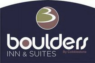 BOULDERS INN & SUITES BY COBBLESTONE logo