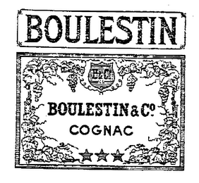 BOULESTIN & CO. COGNAC B & CO. logo