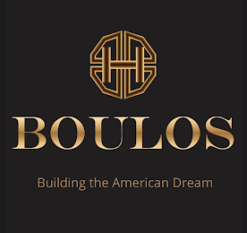 BOULOS BUILDING THE AMERICAN DREAM HBB logo