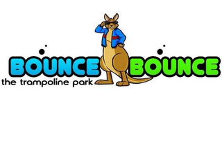 BOUNCE BOUNCE THE TRAMPOLINE PARK logo