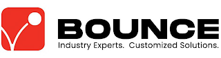 BOUNCE INDUSTRY EXPERTS. CUSTOMIZED SOLUTIONS. logo