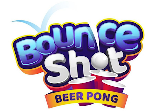 BOUNCE SHOT BEER PONG logo