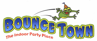 BOUNCE TOWN THE INDOOR PARTY PLACE logo