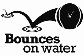 BOUNCES ON WATER logo