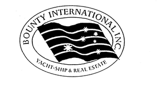 BOUNTY INTERNATIONAL, INC. YACHT-SHIP & REAL ESTATE logo